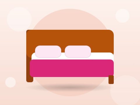 King size bed with hydraulic storage