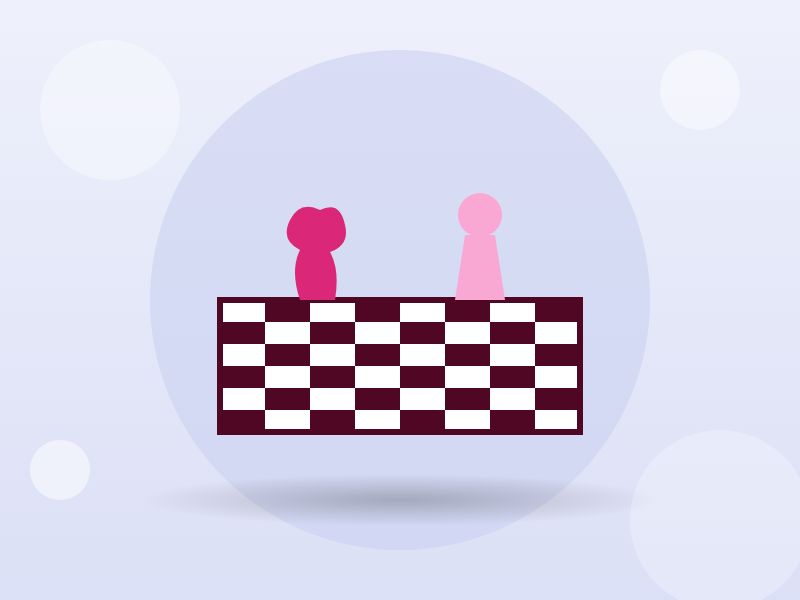 Wooden chess board with weighted pieces — photo 2
