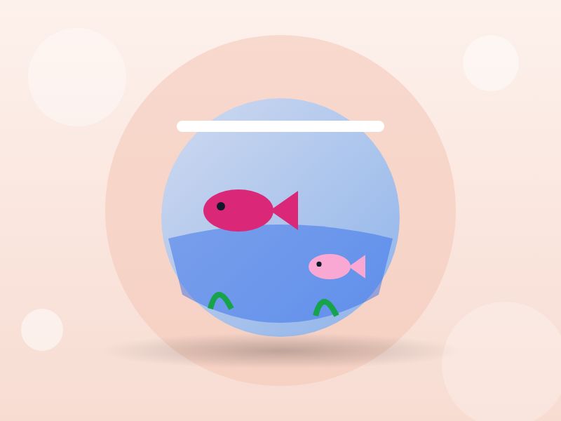 3 ft aquarium with filter and fishes — photo 1