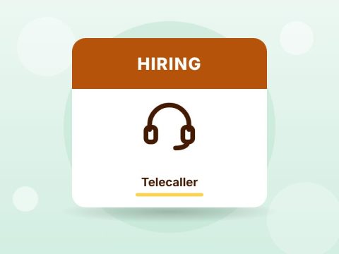 Hindi/English telecaller — work from office