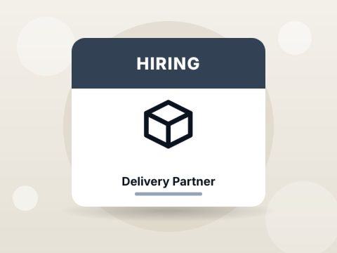 Delivery partner — earn up to ₹35,000