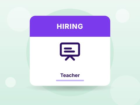 Maths & Science teacher for classes 6–10