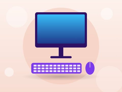 Dell 27″ IPS monitor + Logitech keyboard combo