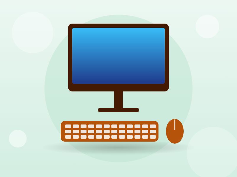 Dell 27″ IPS monitor + Logitech keyboard combo — photo 2