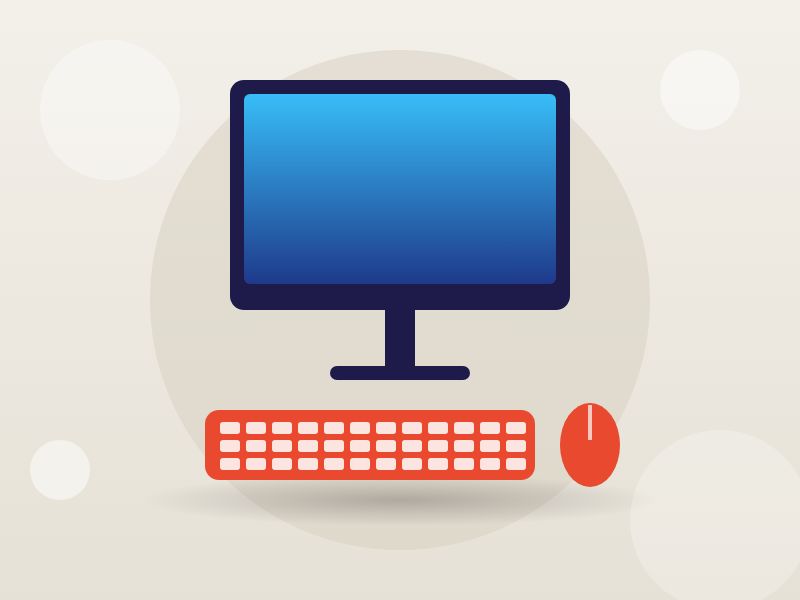 Dell 27″ IPS monitor + Logitech keyboard combo — photo 3