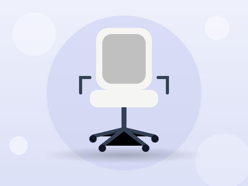 Ergonomic mesh office chair with headrest — photo 1