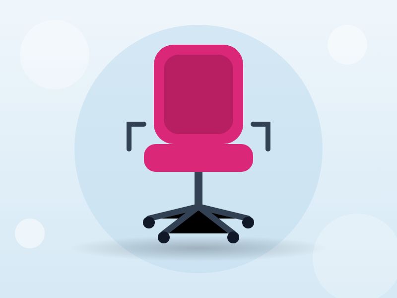 Ergonomic mesh office chair with headrest — photo 3