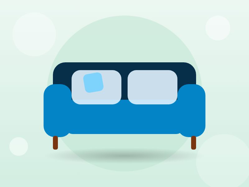 L-shaped 6 seater fabric sofa with cushions — photo 2
