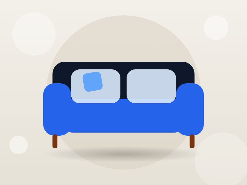 L-shaped 6 seater fabric sofa with cushions — photo 3