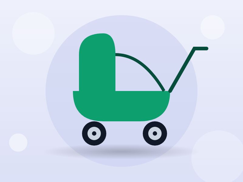 Baby stroller + car seat travel system — photo 2