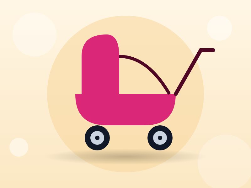 Baby stroller + car seat travel system — photo 3