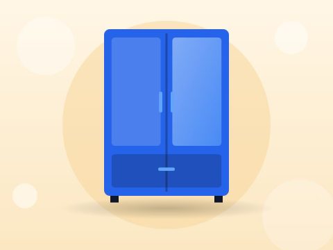 3 door wardrobe with mirror