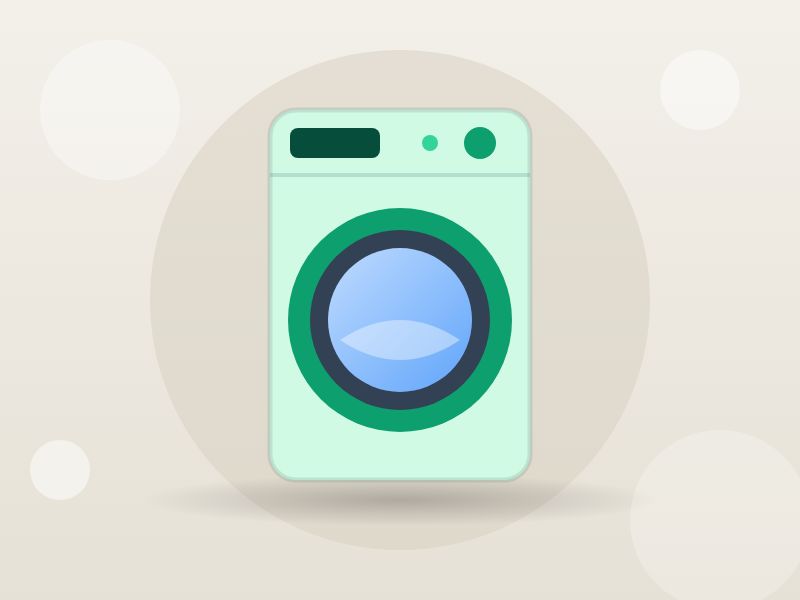 LG 7kg front load washing machine — photo 2