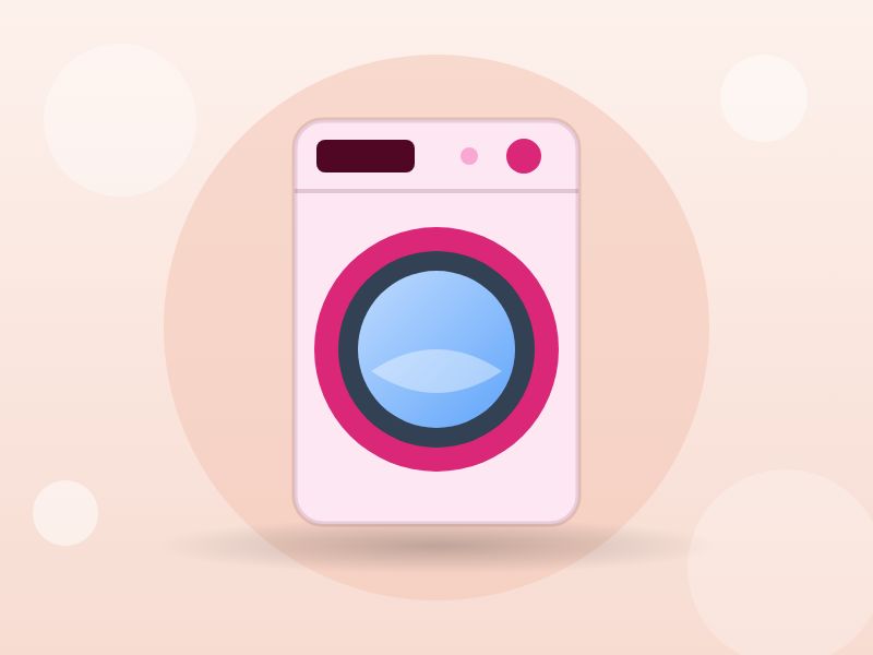 LG 7kg front load washing machine — photo 3