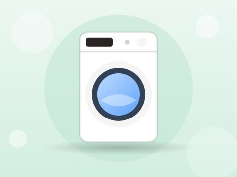 LG 7kg front load washing machine